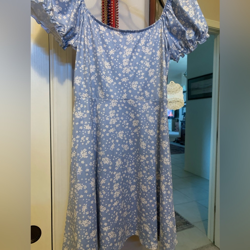 Altar’d State Blue Mini Dress